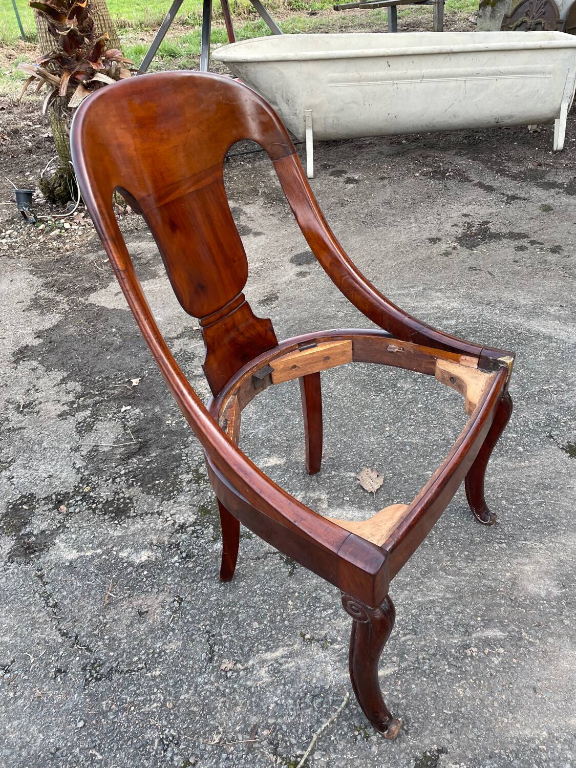 4 Napoleon III chairs