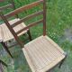 Chaises vintage corde
