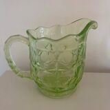 Uranium green pitcher 1930