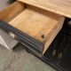 Former Parisian black patina buffet