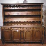 Vaisselier lorrain 4 portes, XVIIIème siècle