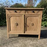 Parisian sideboard in raw wood