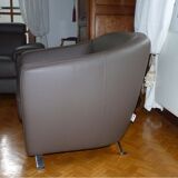Leather lounge