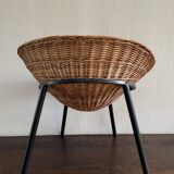 Children's armchair "Corbeille" 50s