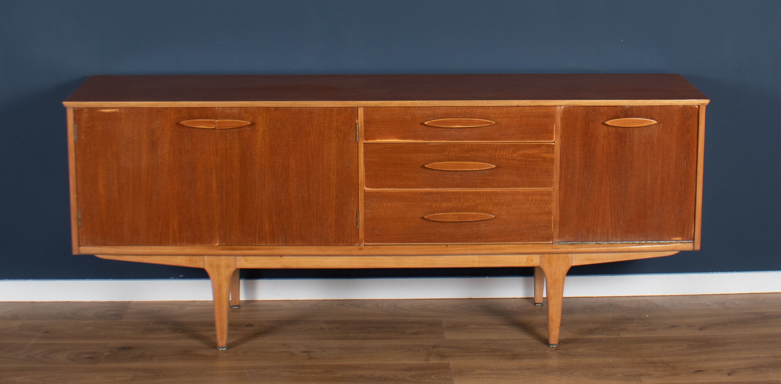 Enfilade retro teck 1960s jentique mid century