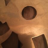 Brass table mat, 60s