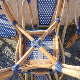 Set of 6 rattan chairs