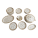 Complete grand table service, Limoges porcelain and gilding, LOT 1