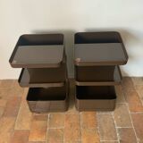 Vintage 70s serving trolleys