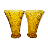 Pair of art deco vases
