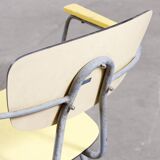 Set of 4 vintage industrial chairs