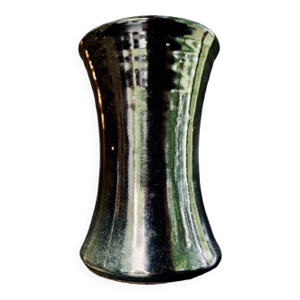 Vase vintage noir, 1970