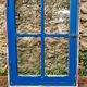 Weathered oak window