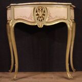 Console laquée italienne du milieu du XXe siècle