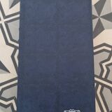 6 colored Paris crystal champagne flutes