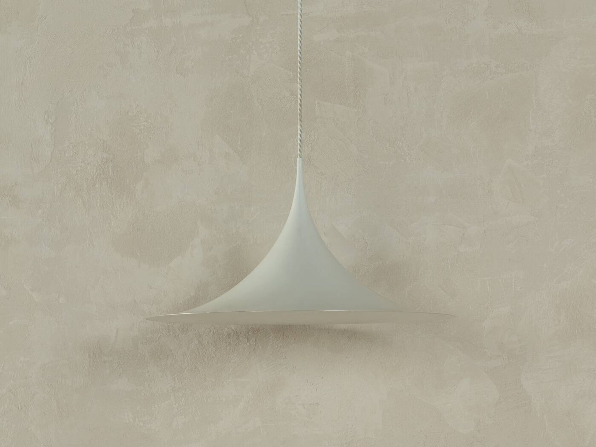 Large SEMI ceiling lamp by Claus Bonderup & Torsten Thorup for Fog & Mørup, 1960s