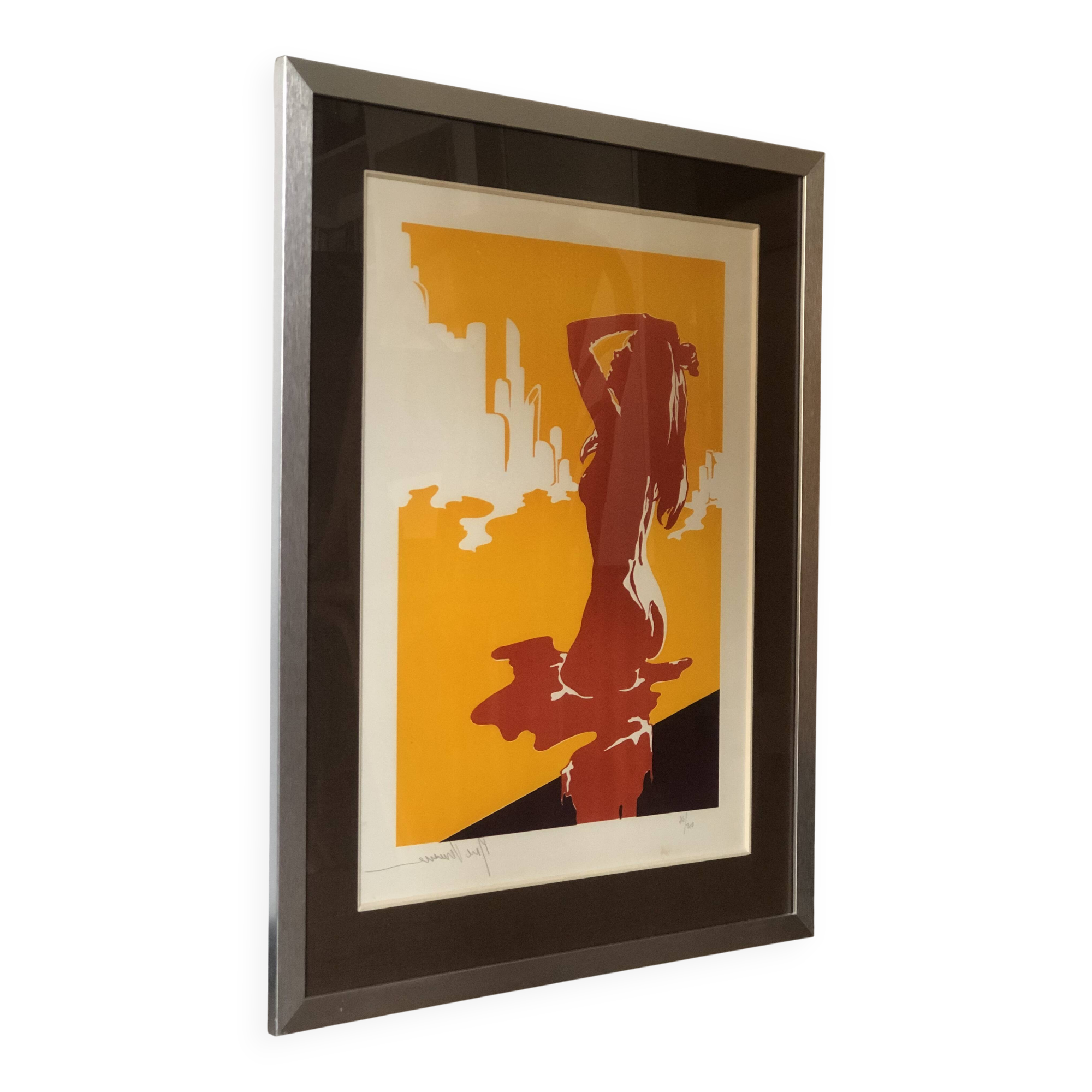 Vintage screen print