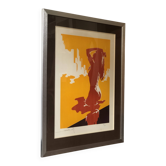 Vintage screen print