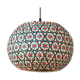 Globe bamboo lamp