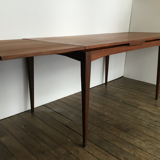 Teak dining table with extensions