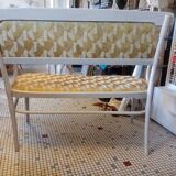 Bench jacob and joseph kohn art deco fabric