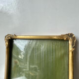 Antique art nouveau gilded picture frame