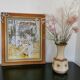 Vintage ceramic vase 70s West Germany