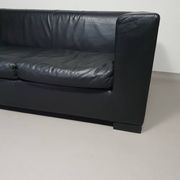 Wittmann leather sofa Camin by Paolo Piva