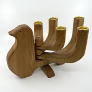 Dove Candlestick Holder • Carl Nelson • Sweden Circa 1970