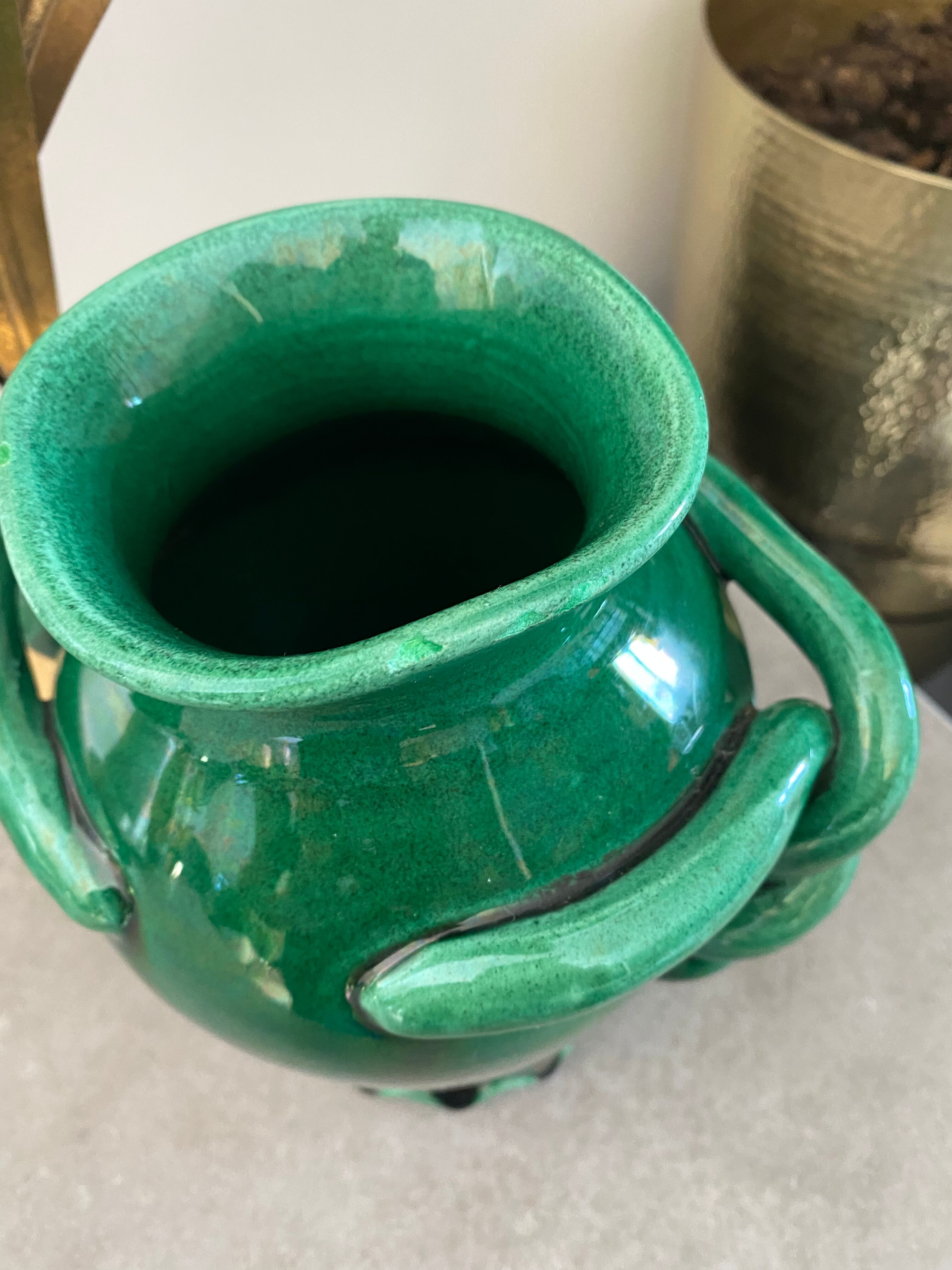 Vase vintage saint clément