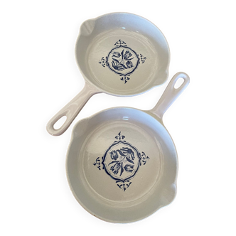 Set of two cast iron stoves Le Creuset vintage