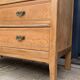 Parisian hotel wardrobe in solid raw oak, 1920.