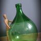 Dame-jeanne 10L verte ronde