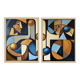Diptyque « Conversation Géométrique » Olisch