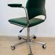 Fully Restored Kovona Green Office Chair from Czechoslovakia 1970’s