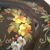 Russian painted metal tray