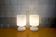 Italian table lamps in Murano Glass from Vistosi, 1970s