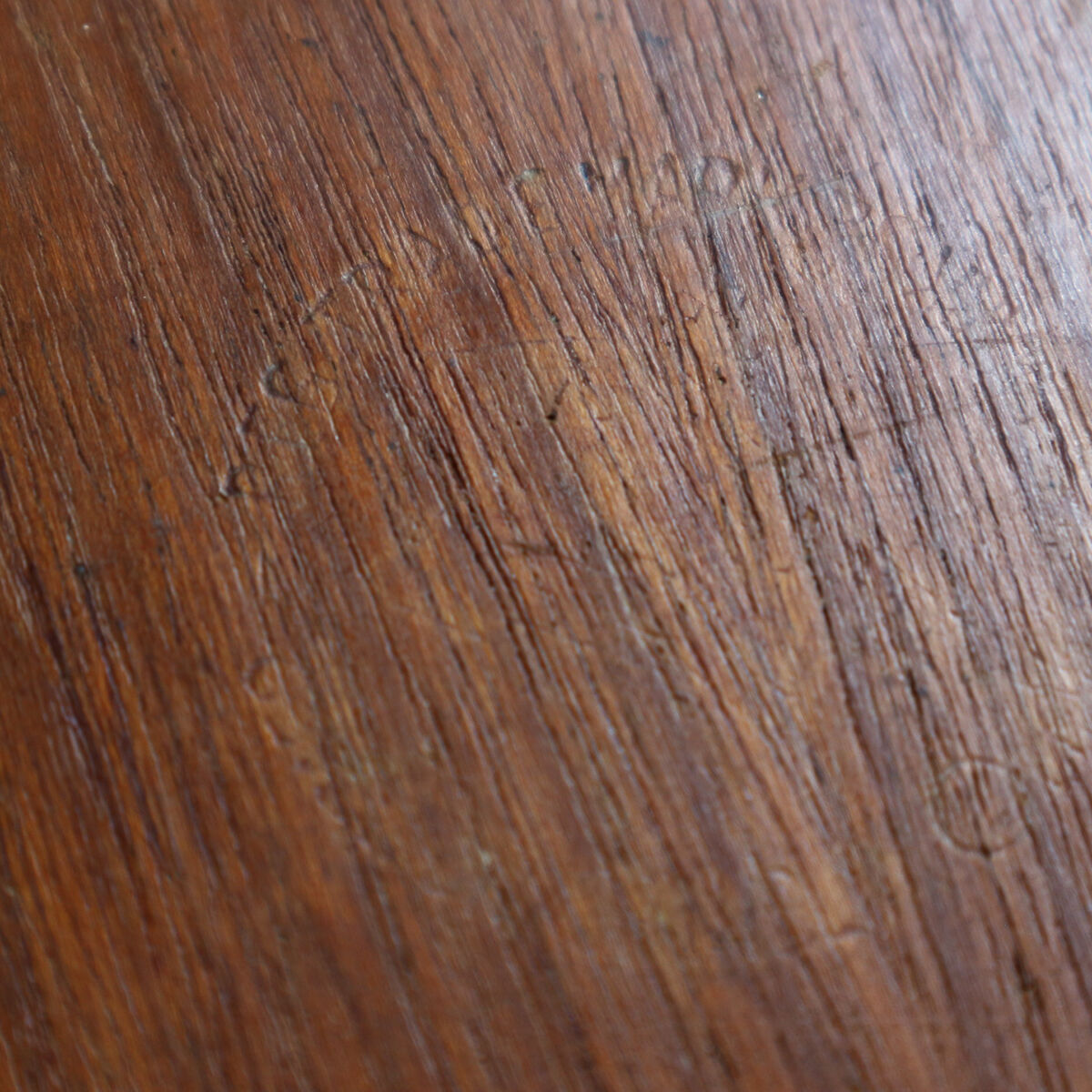 Mid-century modern foldable serving trolley with teak trays