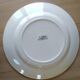 Round serving dish Digoin Sarreguemines Blue roses