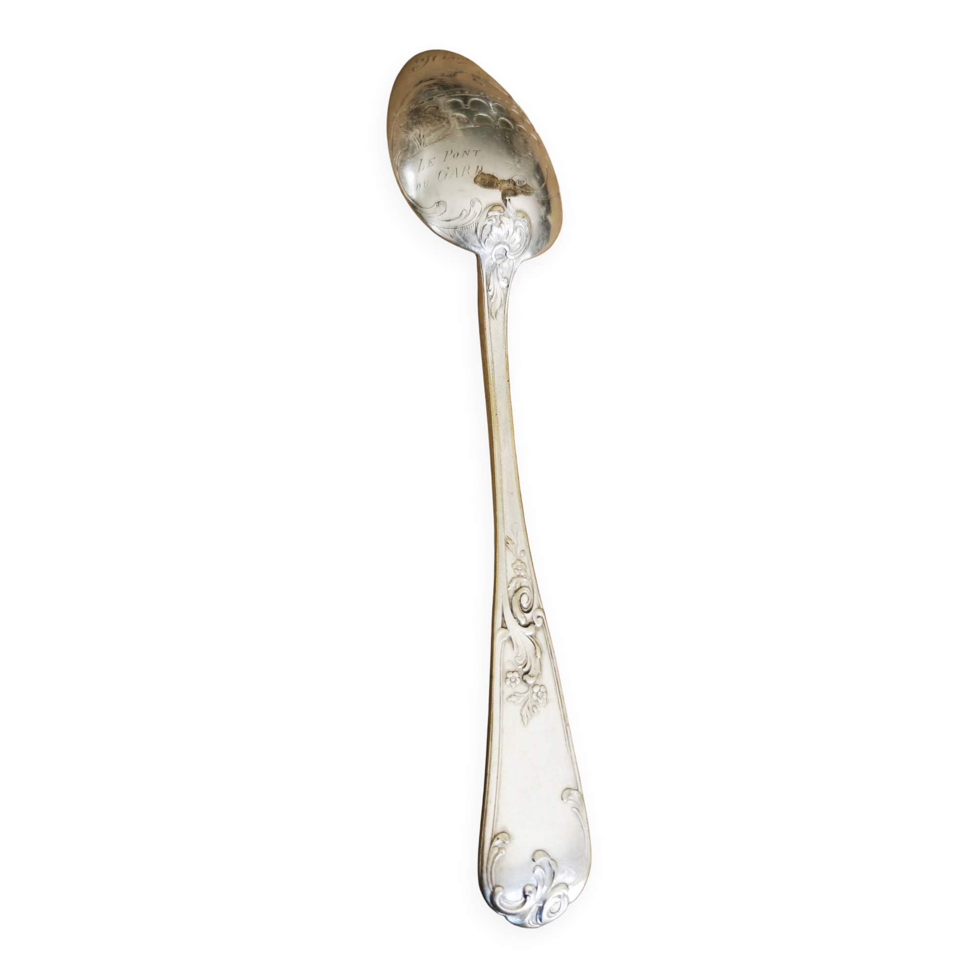 Large table spoon of 21 cm Nîmes Pont du Gard