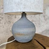 Vintage ceramic ball-shaped lamp