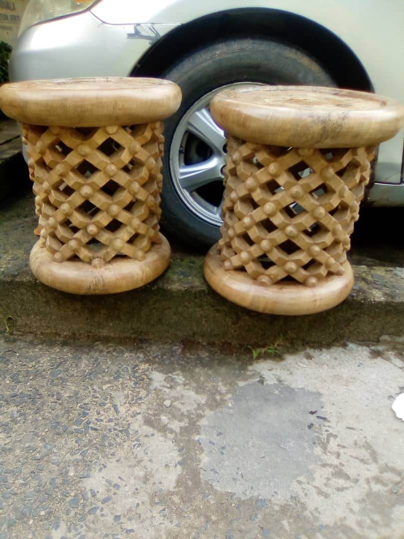 African Bamileke stools