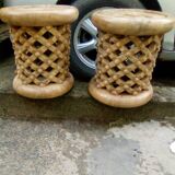 African Bamileke stools