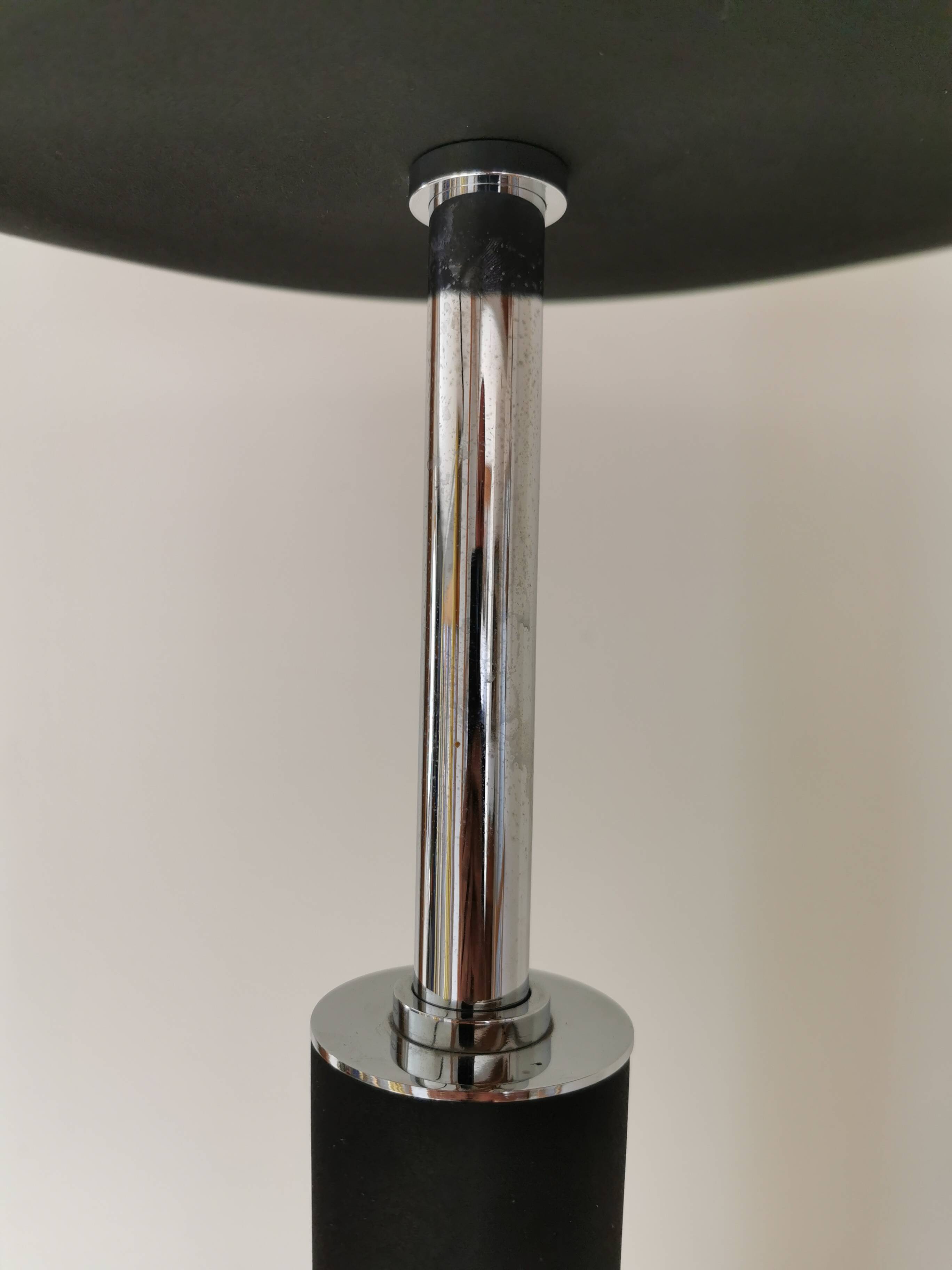 Art Deco lamp designed by Lucien Gau, Bugatti model