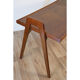 Table basse vintage en chêne 1950