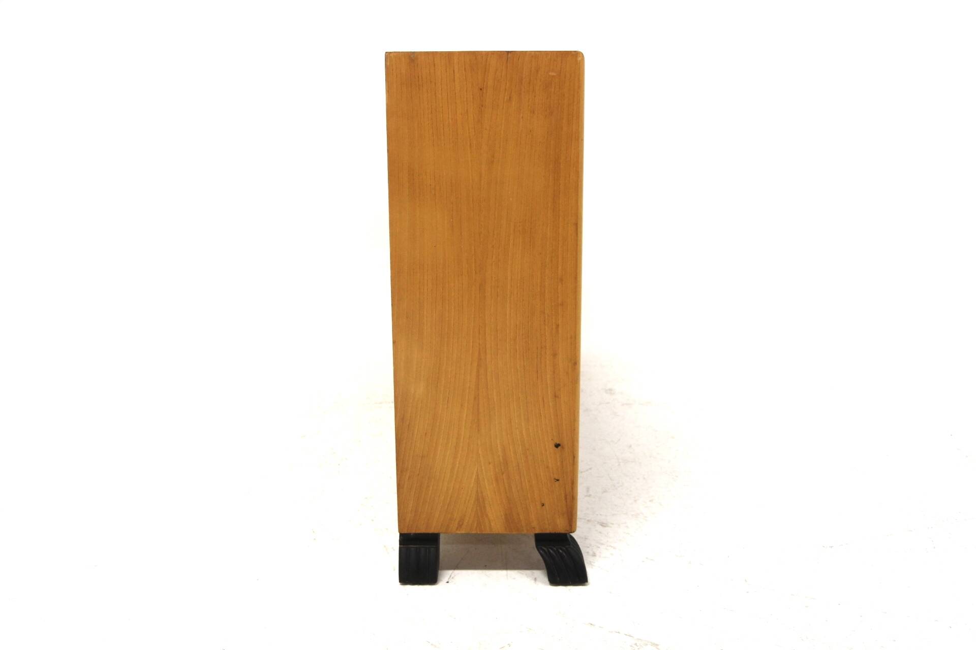 Scandinavian elm bookcase, Sweden, 1960