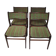 Set of four chairs, Denmark, 1970s