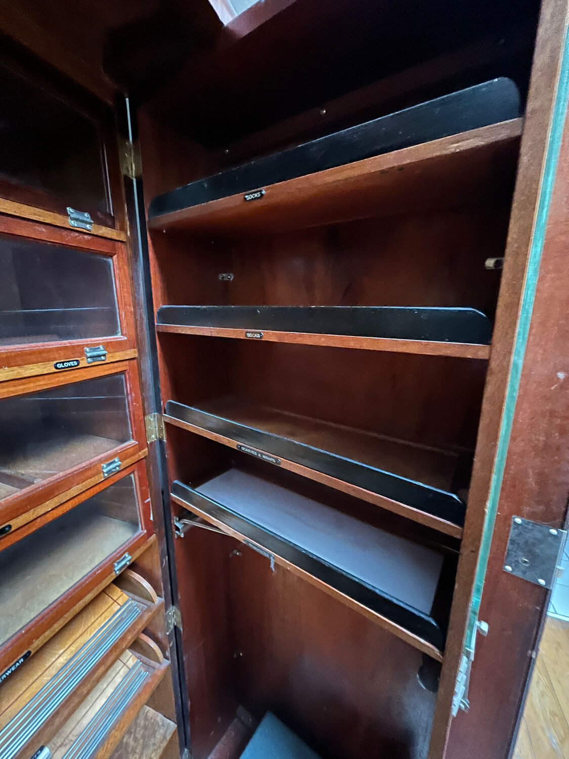 Ocean liner wardrobe