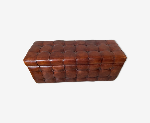 Banc ouvrant en cuir