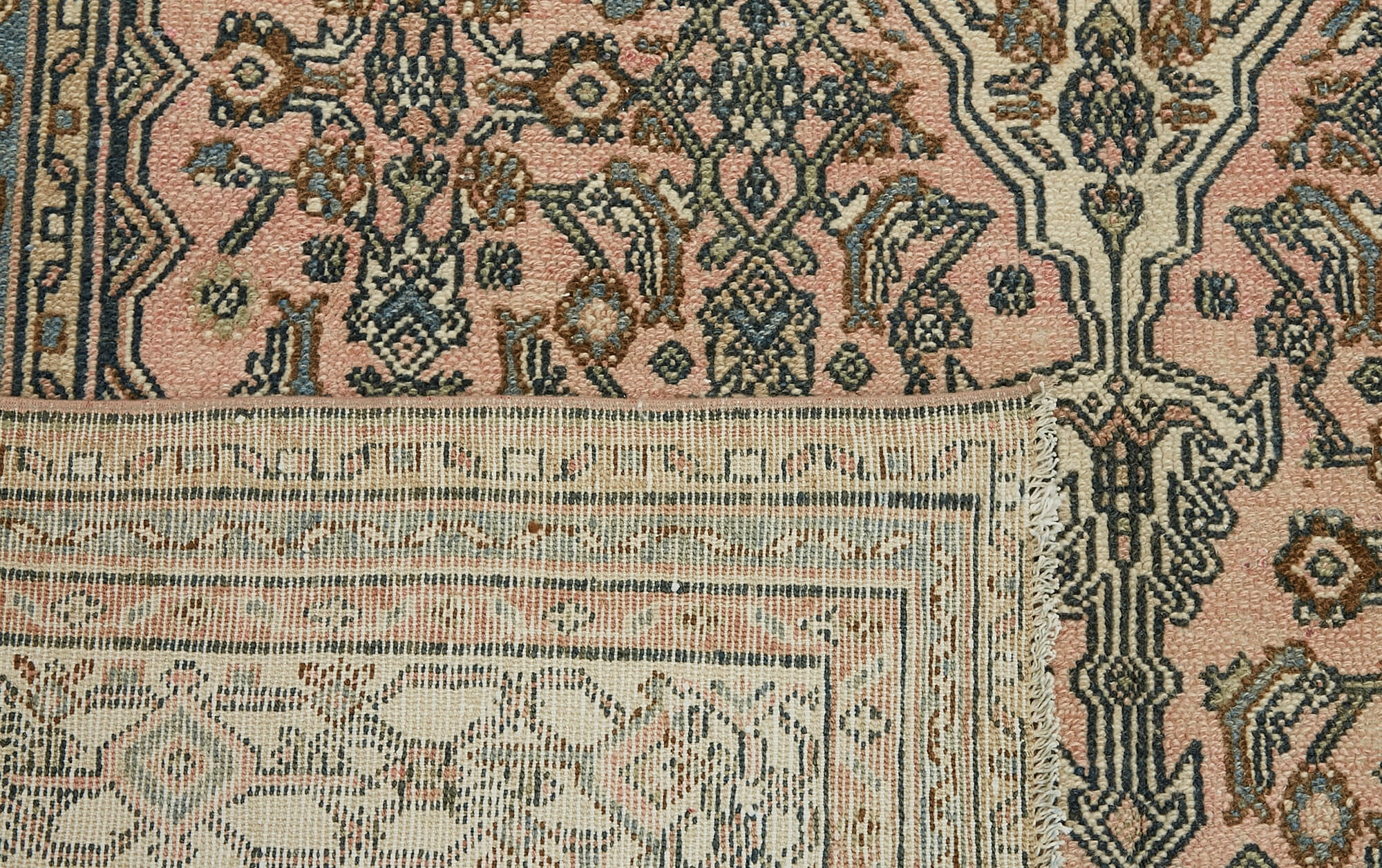 Handmade oriental rug 1980s 206 cm x 301 cm